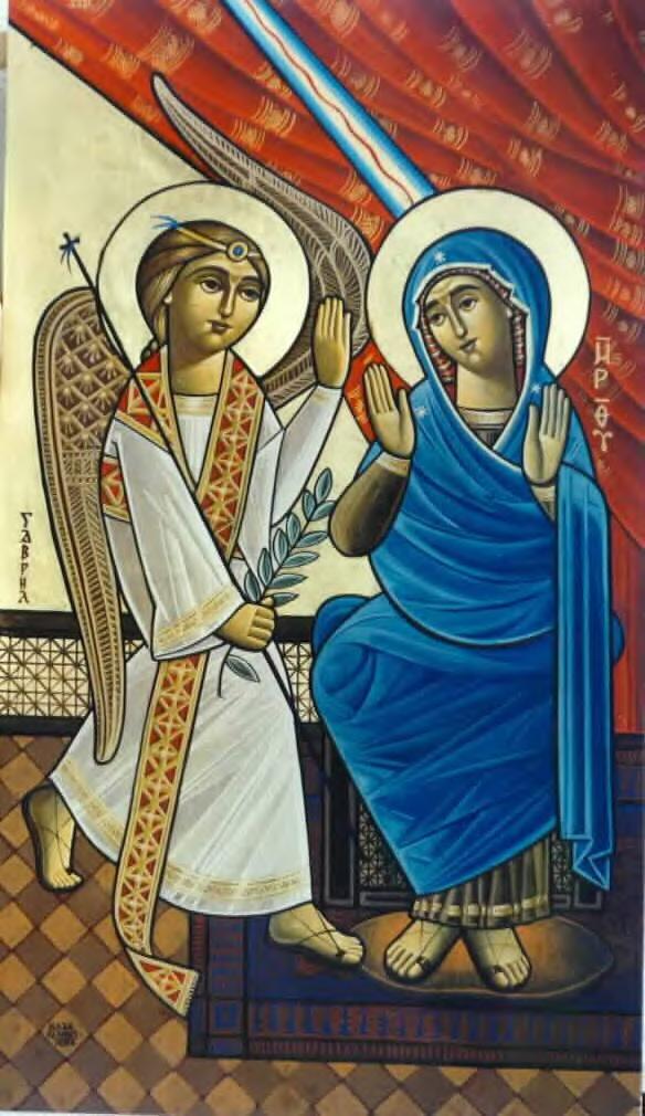 The Annunciation to the Holy Virgin Mary