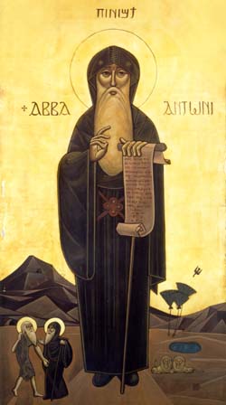 St. Anthony the Great, the Father of All the Monks